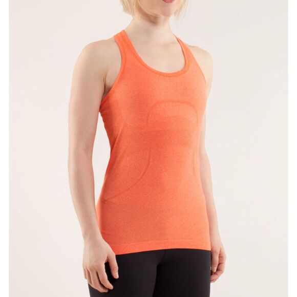 Women Lululemon Run: Swiftly Racerback Hip Length Slim Fit in Dazzling Size 4 - Picture 1 of 9